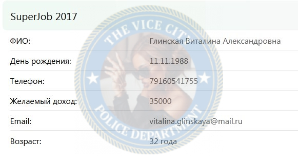 Глинская Виталина - эскортница 1988 г.р. Глинская Виталина - эскортница 1988 г.р.