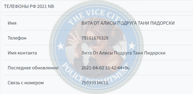 Глинская Виталина - эскортница 1988 г.р.
