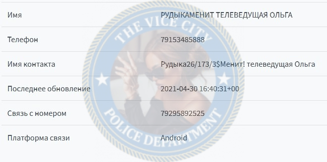 Рудыка Ольга - эскорт от $3500 Рудыка Ольга - эскорт от $3500