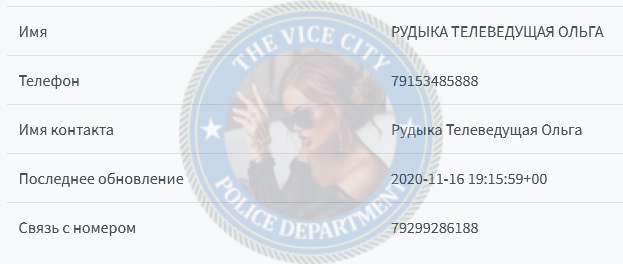 Рудыка Ольга - эскорт от $3500 Рудыка Ольга - эскорт от $3500