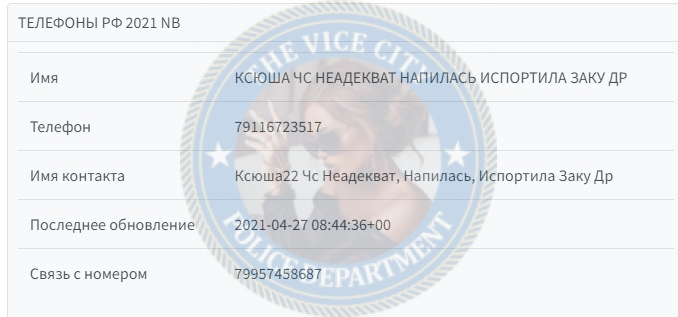 Митина Ксения - эскортница 1998 г.р. Митина Ксения - эскортница 1998 г.р.