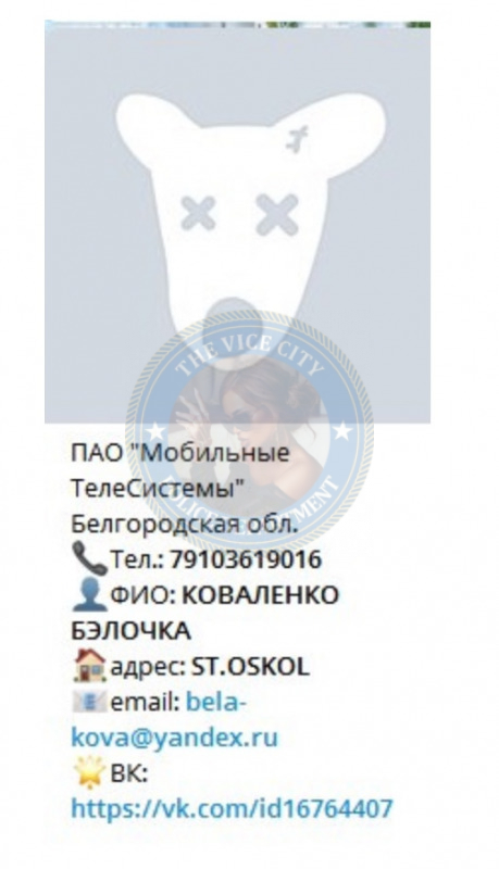 Коваленко Бэла - эскорт от 1000$ Коваленко Бэла - эскорт от 1000$