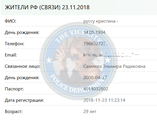 Самиева Эльмира - эскортница 2000 г.р. Самиева Эльмира - эскортница 2000 г.р.