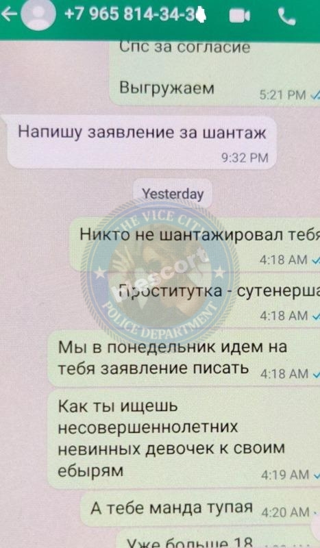 Бирюкова Влада - сутенерша статья 241 УК