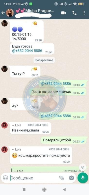 Любовь Воронцова - ЧС эскорта Любовь Воронцова - ЧС эскорта