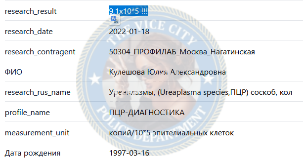 Кулешова Юлия - эскортница 1997 г.р. Кулешова Юлия - эскортница 1997 г.р.
