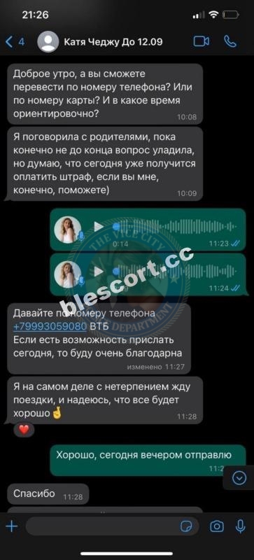 Буланова Екатерина - эскортница 200* Буланова Екатерина - эскортница 200*