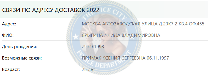 Ярыгина Алина - эскортница 1998 г.р. Ярыгина Алина - эскортница 1998 г.р.