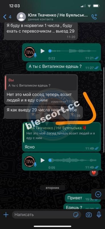 Юлия Ткаченко 1995 - ЧС эскорта Юлия Ткаченко 1995 - ЧС эскорта