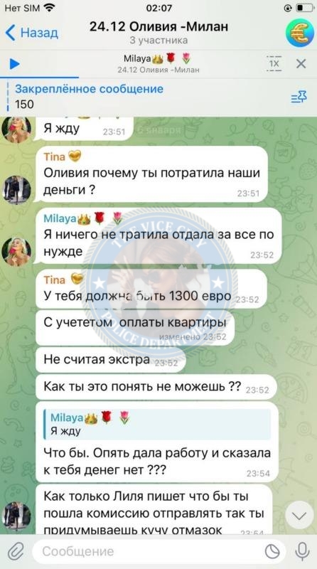 Митителу Оливия 1986 - ЧС эскорта Митителу Оливия 1986 - ЧС эскорта