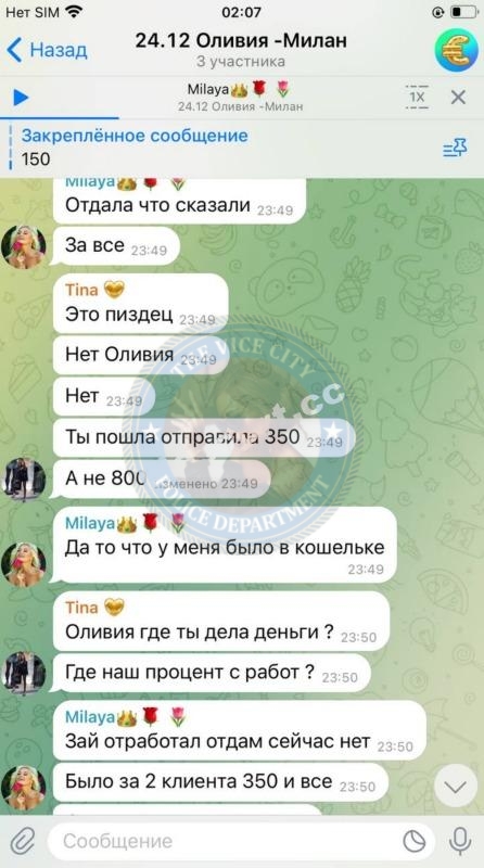 Митителу Оливия 1986 - ЧС эскорта Митителу Оливия 1986 - ЧС эскорта