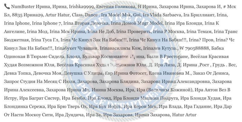 Захарова Ирина - сутенер 1987 Захарова Ирина - сутенер 1987