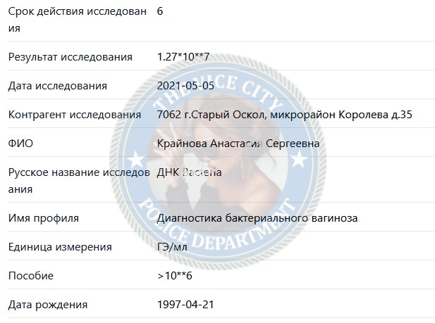 Крайнова Анастасия - эскортница 1997 г.р. Крайнова Анастасия - эскортница 1997 г.р.