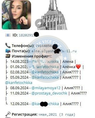 Ульяшова Алена 2000 - ЧС эскорта Ульяшова Алена 2000 - ЧС эскорта