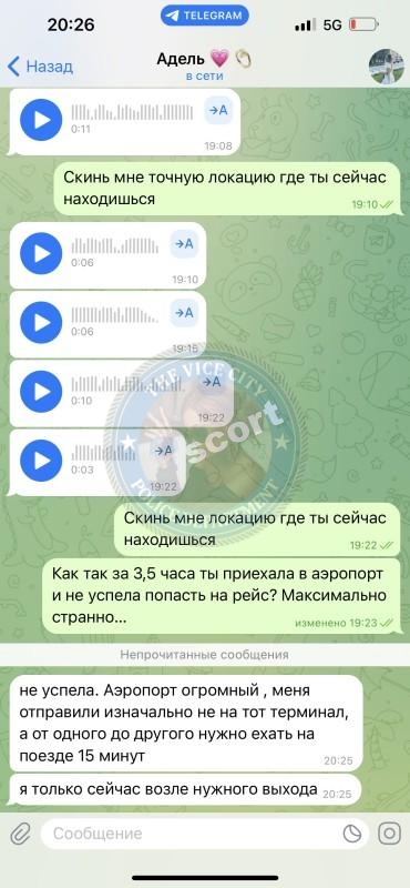 Адель Васильчук 200* г.р. - ЧС эскорта Адель Васильчук 200* г.р. - ЧС эскорта