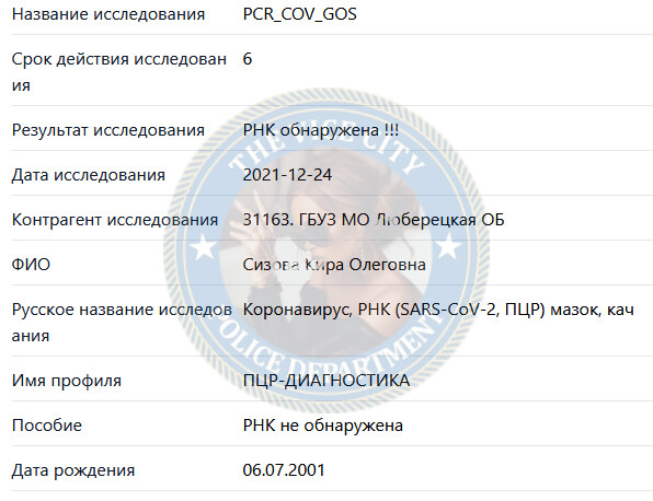 Сизова Кира 2001 г.р. - ЧС эскорта Сизова Кира 2001 г.р. - ЧС эскорта