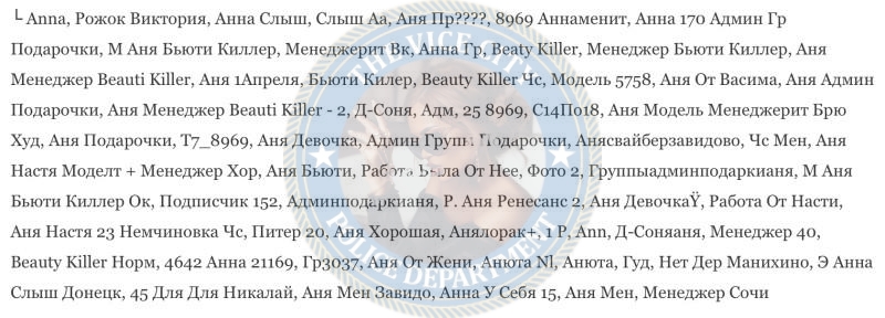 Слыш Анна - сутенерша 1991 г.р. Слыш Анна - сутенерша 1991 г.р.