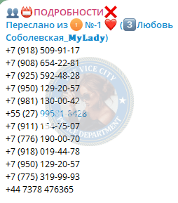 Садовая Анастасия - сутенер 1985 г.р.