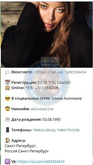 Акинжала Алина - эскортница 1995 г.р. Акинжала Алина - эскортница 1995 г.р.