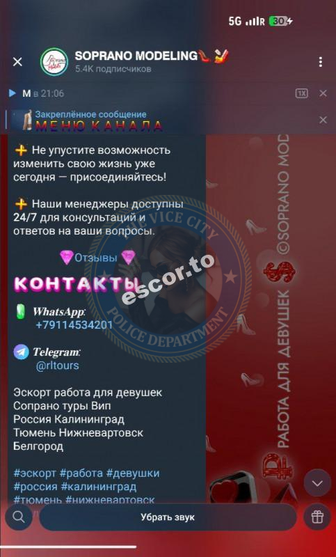 Агентство RLTours - ЧС сутенеры Агентство RLTours - ЧС сутенеры