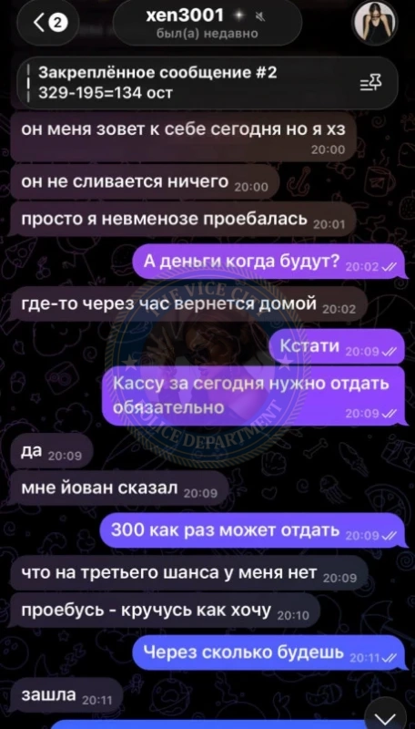 Айдарханова Ксения 2001 г.р. - ЧС эскорта Айдарханова Ксения 2001 г.р. - ЧС эскорта