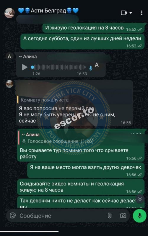 Шамсимухаметова Динара - ЧС эскорта Шамсимухаметова Динара - ЧС эскорта