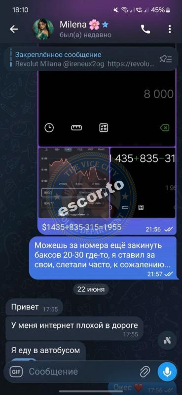 Гельман Милена 1995 г.р. - ЧС эскорта Гельман Милена 1995 г.р. - ЧС эскорта