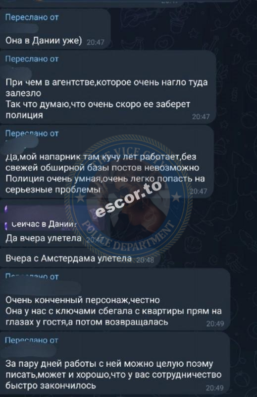Цысь София 2001 г.р. - ЧС эскорта Цысь София 2001 г.р. - ЧС эскорта